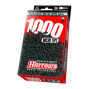Hroty Hroty Harrows Star Soft 2BA 1000 ks Black