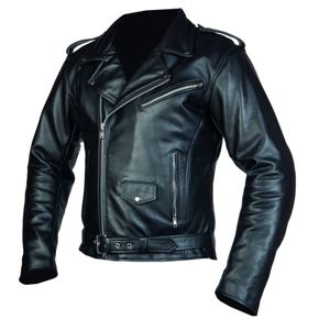 Pánska moto bunda OZONE Ramones čierna - XXL