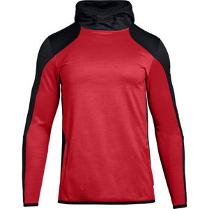 Pánska mikina Under Armour Reactor Pull Over Hoodie RED / BLACK / SILVER - M