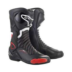 Dámske moto topánky Alpinestars S-MX 6 čierne/červené 2022 čierne/červené -