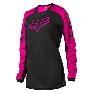 Motokrosový dres FOX 180 Djet Black pink MX22 čierna / ružová - S