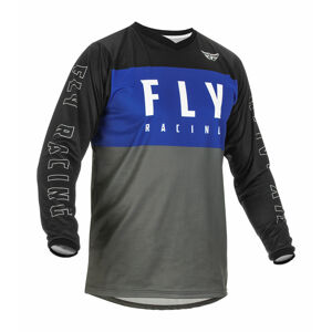 Motokrosový dres Fly Racing F-16 USA 2022 Blue Grey Black modrá/šedá/čierna - M