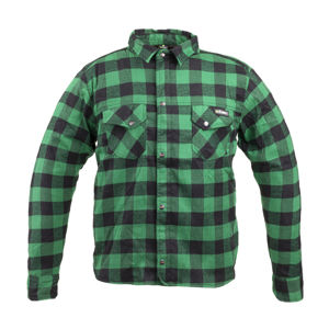 Moto košeľa W-TEC Terchis zelená - XXXL