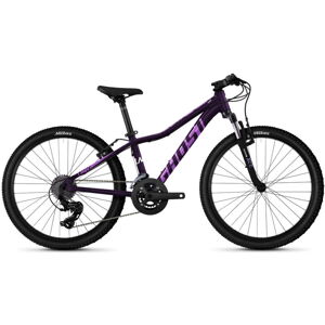 Juniorský bicykel Ghost Lanao 24" Base Blackberry / Electric Pink - 24