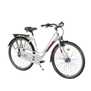 Dámsky mestský bicykel Devron Urbio LC1.8 - model 2016 Crimson White - 21,5" - Záruka 10 rokov