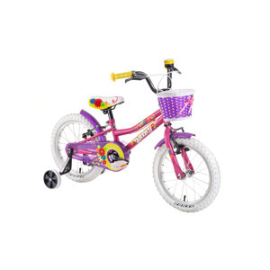 Detský bicykel DHS Daisy 1404 14" 4.0 Pink - Záruka 10 rokov