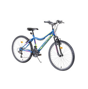 Juniorský horský bicykel Kreativ 2404 24" - model 2019 blue - Záruka 10 rokov
