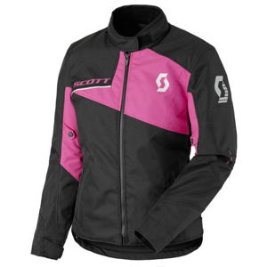 Dámska moto bunda SCOTT W's Sport Pro DP MXVII black-neon pink - M (36)