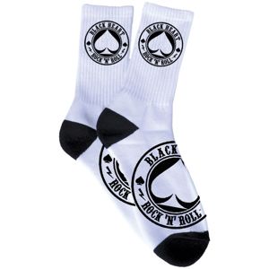 Ponožky BLACK HEART Ace Of Spades Socks biela - 5-6