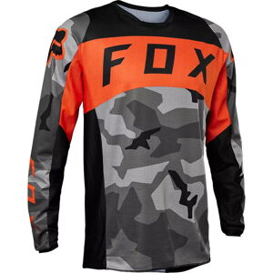 Motokrosový dres FOX 180 Bnkr Jersey Grey Camo Grey Camo - XXL