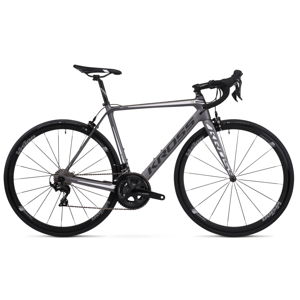 Cestný bicykel Kross Vento 7.0 28" - model 2020 čierna/biela/grafitová - S (20") - Záruka 10 rokov