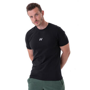 Pánske tričko Nebbia „Reset“ 327 Black - XL