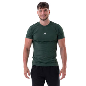 Pánske tričko Nebbia „Reset“ 327 Dark Green - XL