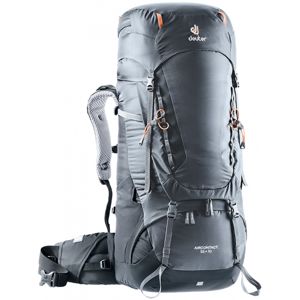 Expedičný batoh DEUTER Aircontact 55 + 10 graphite-black