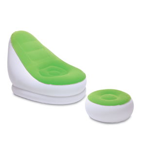 Nafukovacie kreslo Bestway Comfort Crusier Air Chair zelená