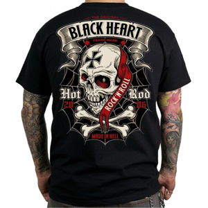 Tričko BLACK HEART Crusty Demons čierna - XL