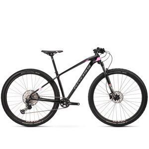Dámsky horský bicykel Kross Level 10.0 Lady 29'' - model 2020 čierna/ružová/grafitová - S (16.5") - Záruka 10 rokov
