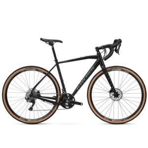 Gravel bicykel Kross Esker 6.0 28" - model 2020 čierna/grafitová - M (20") - Záruka 10 rokov
