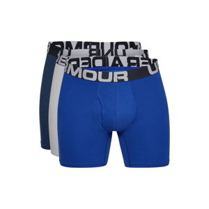Pánské boxerky Under Armour Charged Cotton 6in 3 Pack Royal - M