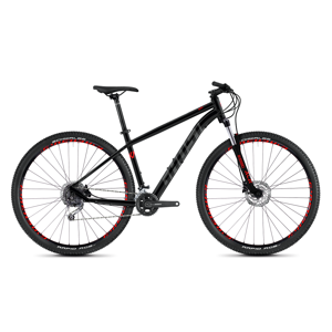 Horský bicykel Ghost Kato 5.9 AL 29" - model 2020 Night Black / Titanium Grey / Riot Red - S (16,5") - Záruka 10 rokov
