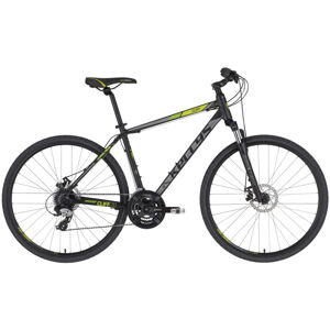 Pánsky crossový bicykel KELLYS CLIFF 70 28" 7.0 Black Green - XL (23")