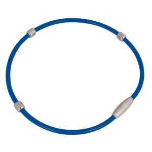 Magnetický náhrdelník inSPORTline Alkione 48 cm - modrá