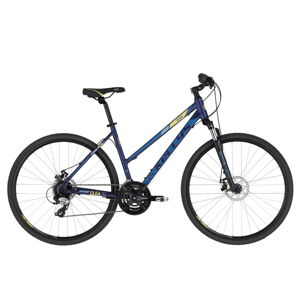 Dámsky crossový bicykel KELLYS CLEA 70 28" - model 2022 DARK BLUE - S (17'')
