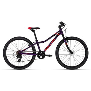 Juniorský bicykel KELLYS KITER 30 24" - model 2023 Purple - 11"