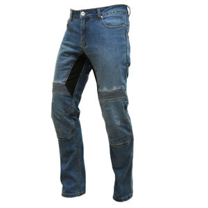 Pánske moto jeansy Spark Danken modrá - 5XL
