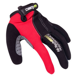 Motokrosové rukavice W-TEC Ratyno čierno-červená - XXL