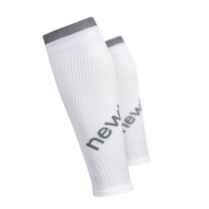 Kompresné návleky na nohy Newline Calfs Sleeve biela - S