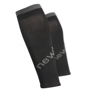 Kompresné návleky na nohy Newline Calfs Sleeve čierna - S