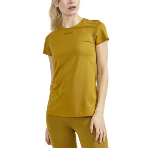 Dámske tričko CRAFT ADV Essence Slim SS žltá - XL