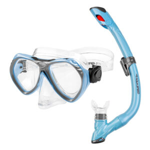 Detská súprava na potápanie Aqua Speed Aura+Evo Light Blue