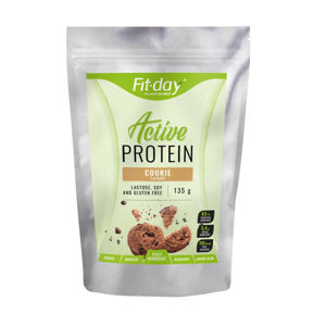 Proteínový nápoj Fit-day Protein Active 135 g cookie