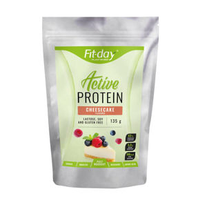 Proteínový nápoj Fit-day Protein Active 135 g cheesecake