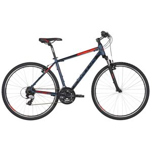 Pánsky crossový bicykel KELLYS CLIFF 30 28" - model 2019 Blue Red - S (17'') - Záruka 10 rokov