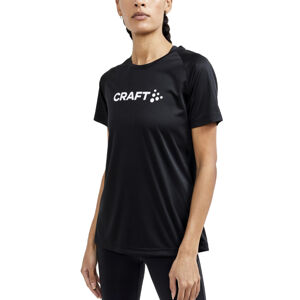 Dámske tričko CRAFT CORE Unify Logo čierna - XL