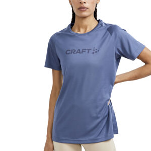 Dámske tričko CRAFT CORE Unify Logo modrá - XS