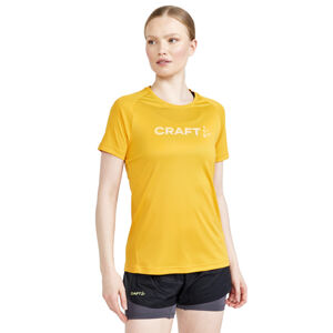Dámske tričko CRAFT CORE Unify Logo žltá - L
