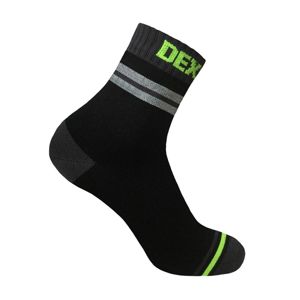 Nepremokavé ponožky DexShell Pro Visibility Grey Stripe - S
