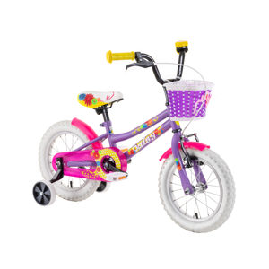 Detský bicykel DHS Daisy 1602 16" 4.0 Purple