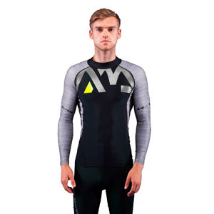 Pánske tričko pre vodné športy Aqua Marina Division šedá - S