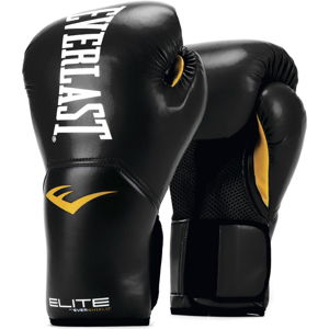 Boxerské rukavice Everlast Elite Training Gloves v2 čierna - S (10oz)