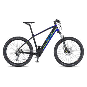 Horský elektrobicykel 4EVER Ennyx 3 29" - model 2020 čierna/modrá - 19" - Záruka 10 rokov