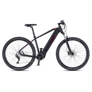 Horský elektrobicykel 4EVER ESWORD Sport Lady 29" - model 2021 čierna / ružová - 17" - Záruka 10 rokov