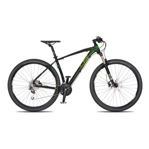 Horský bicykel 4EVER Fever 29'' - model 2019 čierno-zelená - 17" - Záruka 10 rokov