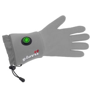 Univerzálne vyhrievané rukavice Glovii GL biela - S-M