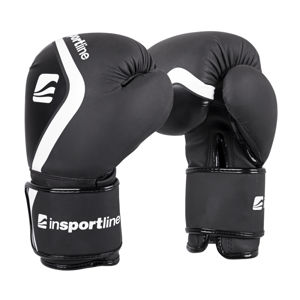Boxerské rukavice inSPORTline Shormag čierna - 8oz