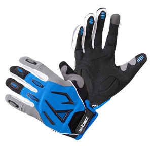 Motokrosové rukavice W-TEC Atmello modrá - XXL